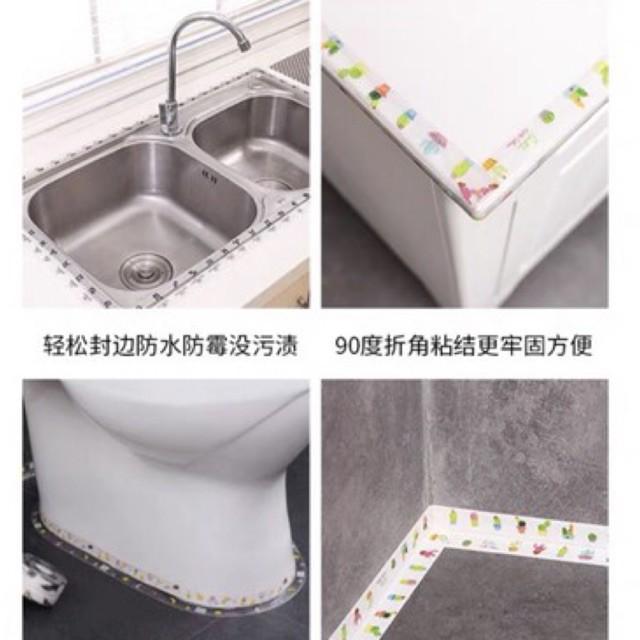 Ron dán bồn rửa bát keo dán góc cạnh