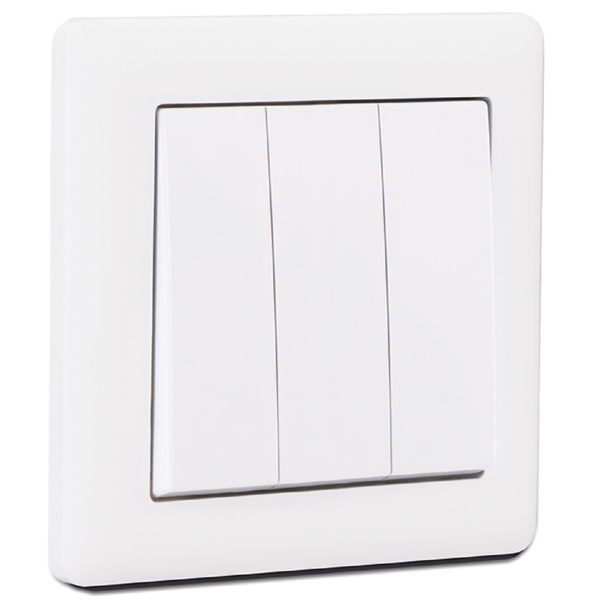 CÔNG TẮC BA 2 CHIỀU BR011101 - Chuẩn Anh MAKEL - Thổ Nhĩ Kỳ - Loại công tắc thông dụng, đóng ngắt mạch điện độc lập, dòng điện định mức 20A, phù hợp mọi không gian và mọi công trình