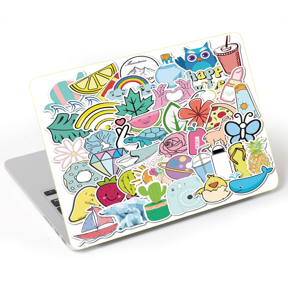 Miếng Dán Trang Trí Mặt Ngoài + Lót Tay Laptop Hoa Văn LTHV - 370