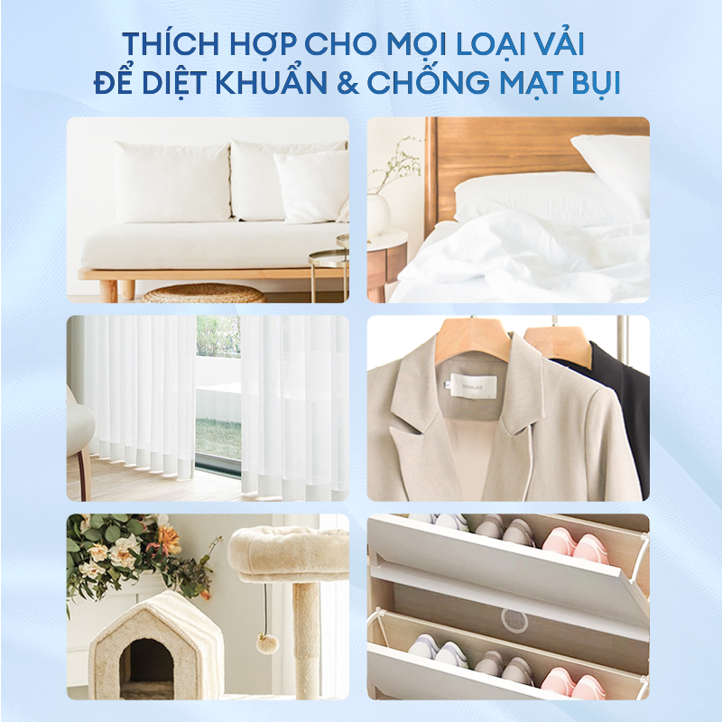 Xịt thơm vải chống mạt bụi KA