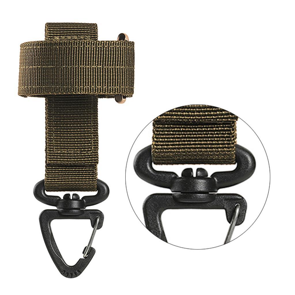 2pcs Glove Holder Strap Grabber Hiking Climbing Belt Rope Hanger Hook Hanger