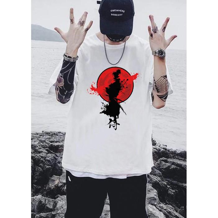 Áo thun Nam nữ Unisex hình SAMURAI Nhật