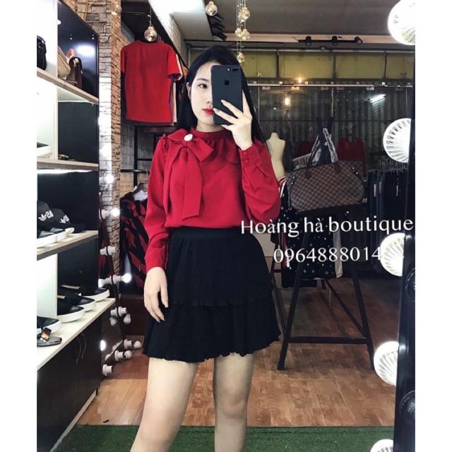 Áo Sơmi dài tay phong cách bánh bèo