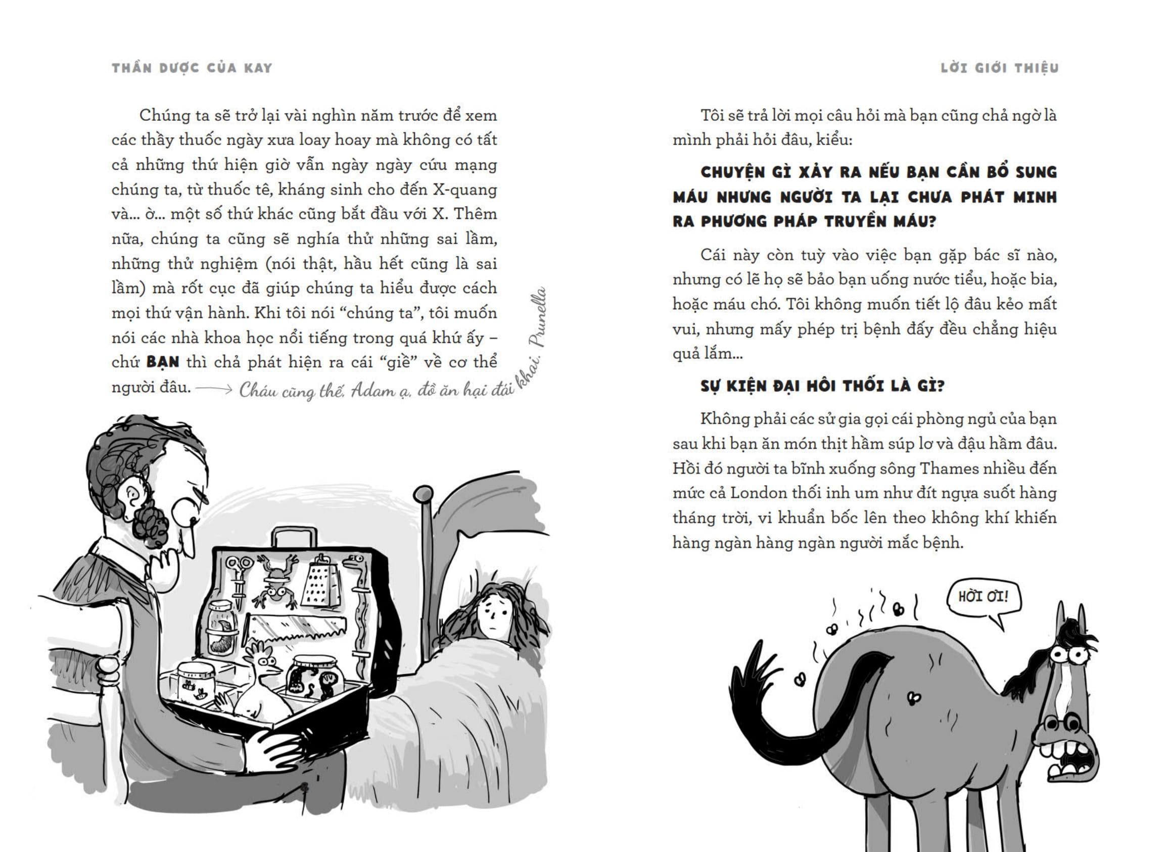 Sách - Thần Dược Của Kay - Một Lịch Sử Bổ Ích Khủng Khiếp Về Cơ Thể Người