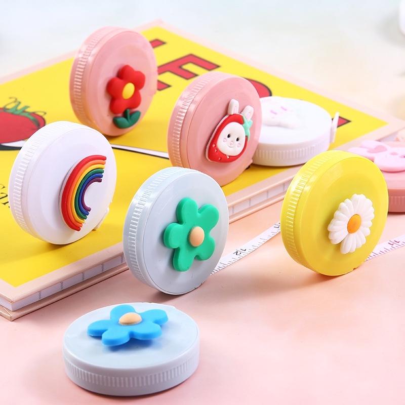 Thước dây Mini 150cm / 60inch hai mặt họa tiết hoạt hình dễ thương