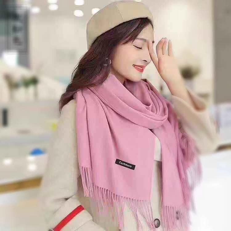 Khăn choàng cashmere đủ màu cực xinh