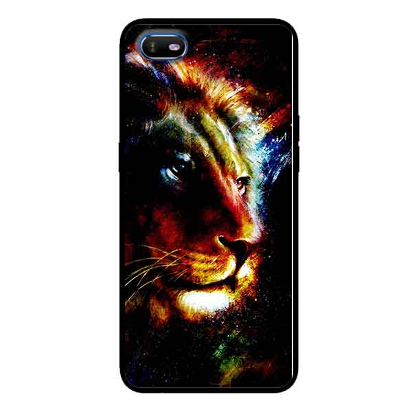 Ốp Lưng in cho Oppo A1K Mẫu Sư Tử Nhiều Màu - Hàng Chính Hãng