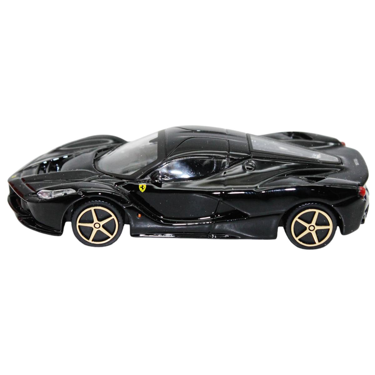Đồ Chơi Mô Hình Xe Ferrari R &amp; P-LaFerrari Tỉ Lệ 1:43 - Bburago 31137BLA/18-36100 - Màu Đen