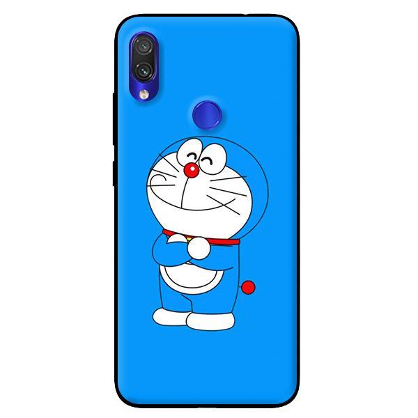 Ốp lưng in cho Xiaomi Redmi Note 7 mẫu Doremon Cười - Hàng chính hãng