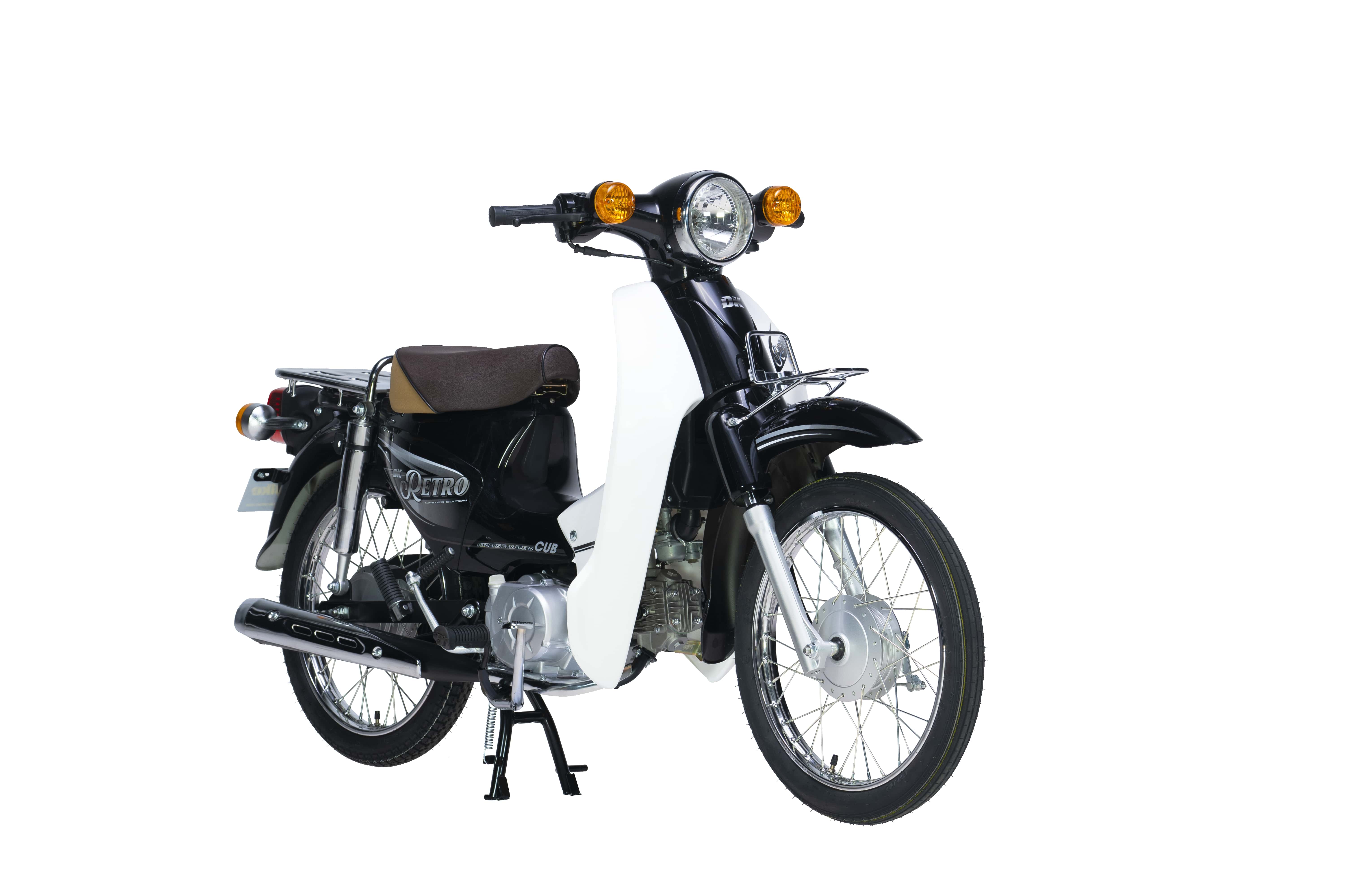 Xe Máy 50cc DK Retro - Màu Đen