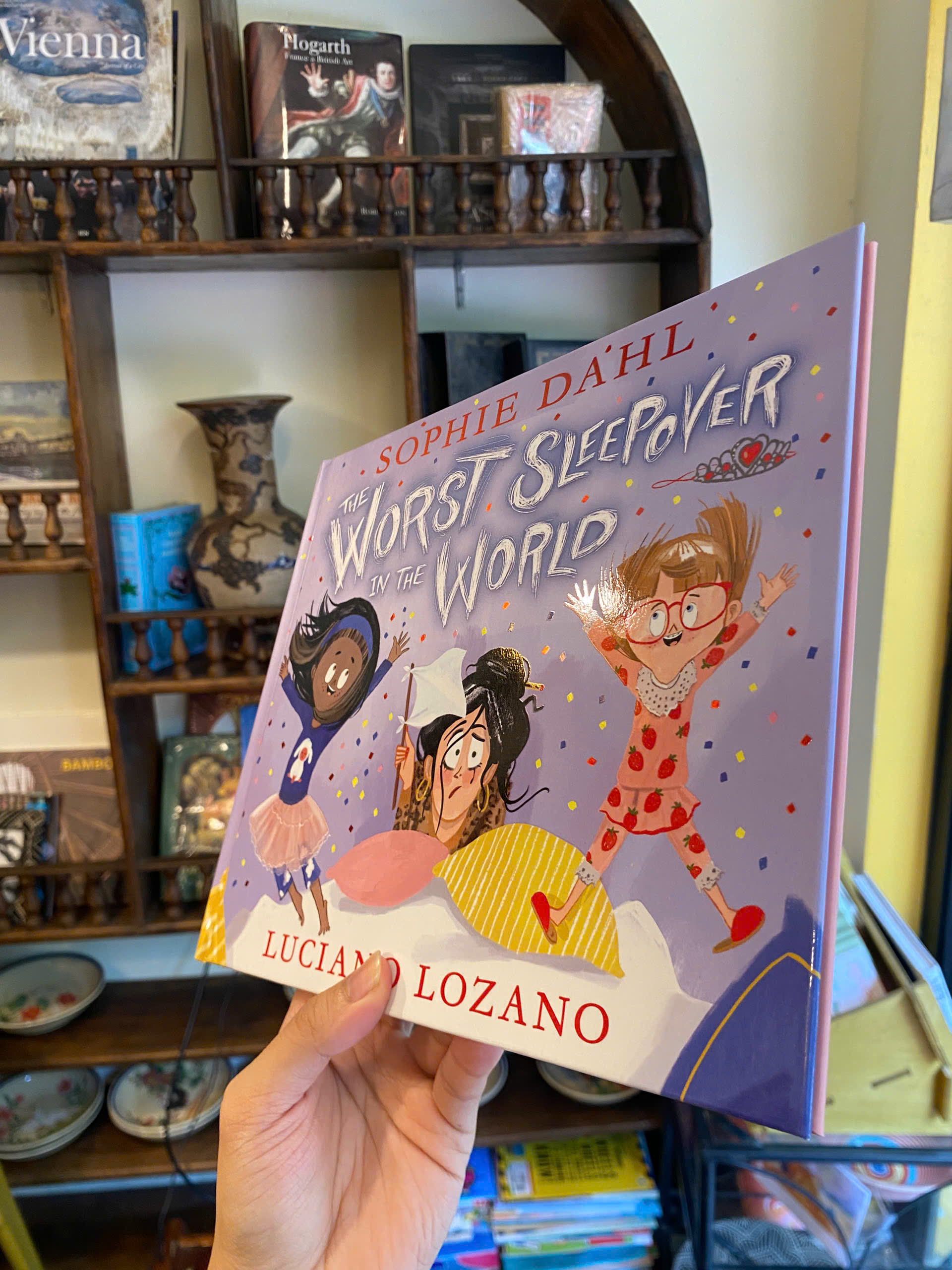 Sách - The Worst Sleepover in the World by Sophie Dahl | English Children Book / Ngoại văn Thiếu nhi