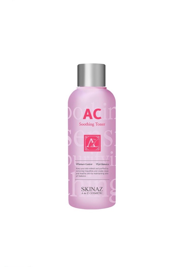 Nước hoa hồng AC Skinaz Hàn Quốc mẫu 2020 (180ml)