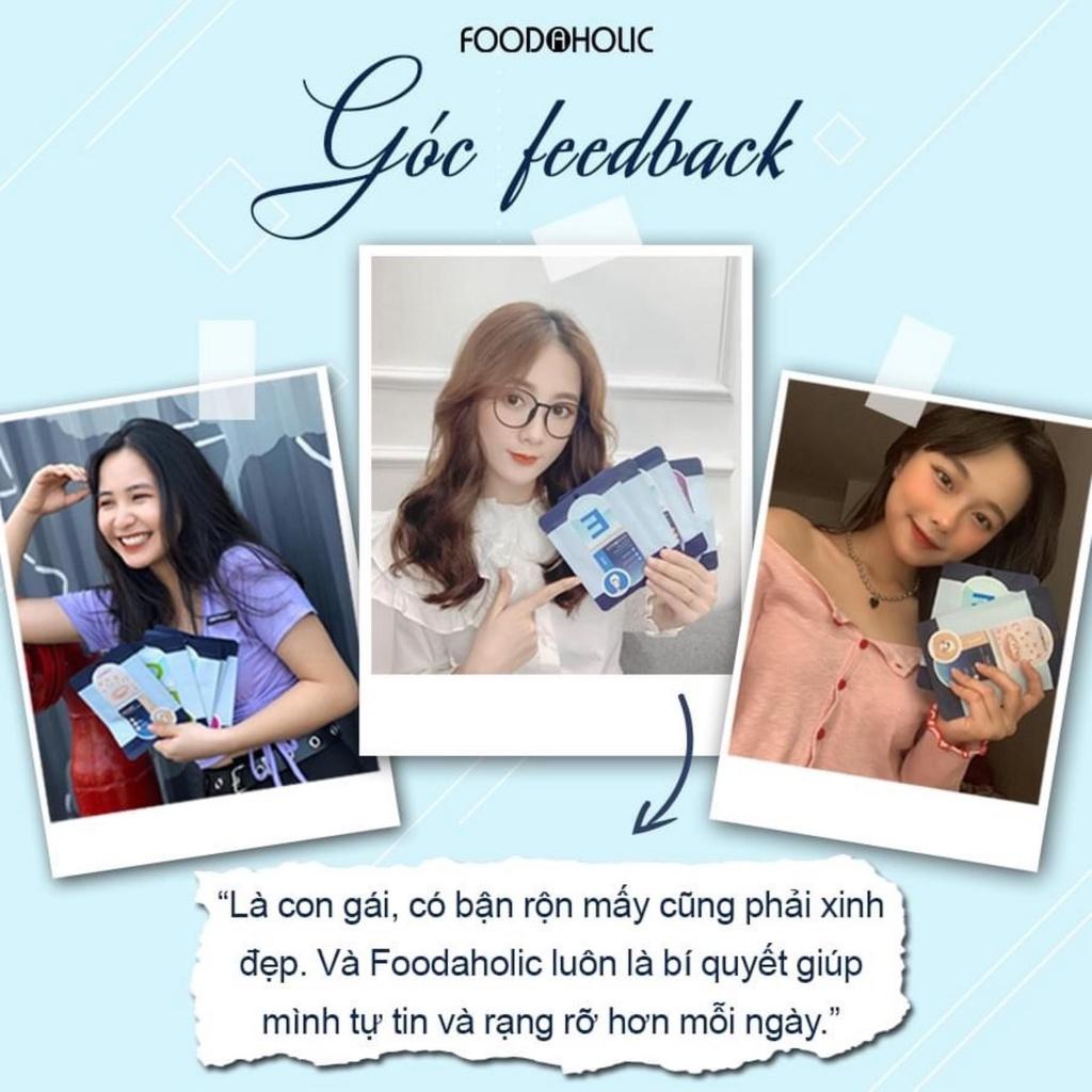 Combo Mặt Nạ Giấy Foodaholic Essential Mask Chăm Sóc Da Toàn Diện 23g/Miếng