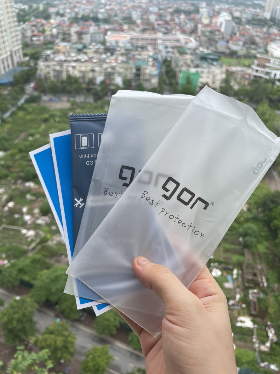 Bộ 2 Kính cường lực GOR cho Xiaomi Redmi K50 Gaming Edition trong suốt 2.5D Hàng nhập khẩu