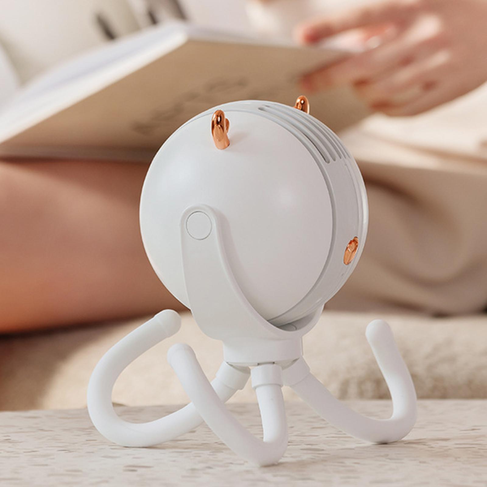 Cute Portable Stroller Fan Handheld Fan for Car Seat Gym