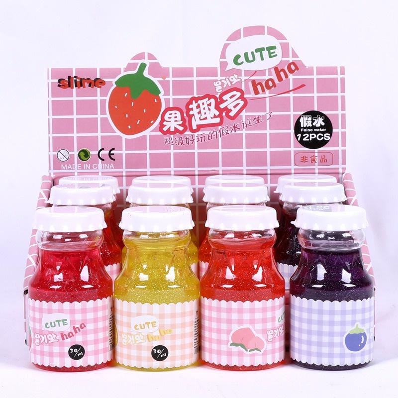 SLIME chai lọ, cốc bình charm đa dạng cực đẹp thiết kế độc đáo ấn tượng Đồ chơi Slam Gudetama Squishy