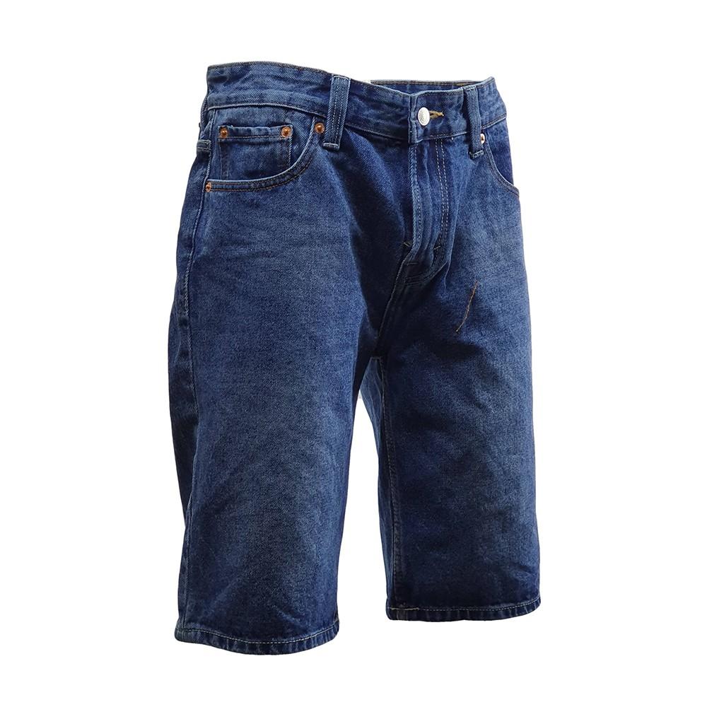 Quần Short Jean Nam THỜI TRANG 24H vải Jean Trơn Phom Đứng Đủ Size