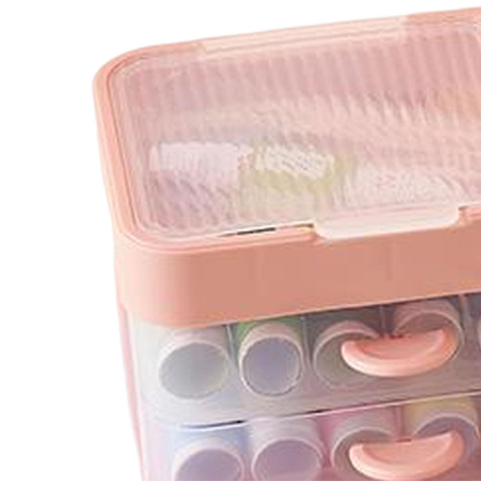 Sewing Kit with Two Layer Drawer Essential Basic Sewing Kit Compact