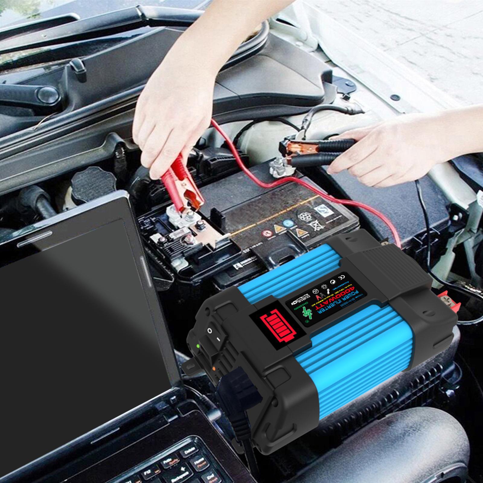 Car Power Inverter Car Plug Inverter Adapter with Cigarette Lighter Fit for Car Truck