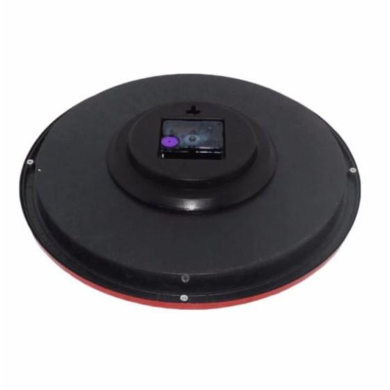 Đồng hồ tròn treo tường MitaCo 34cm nâu