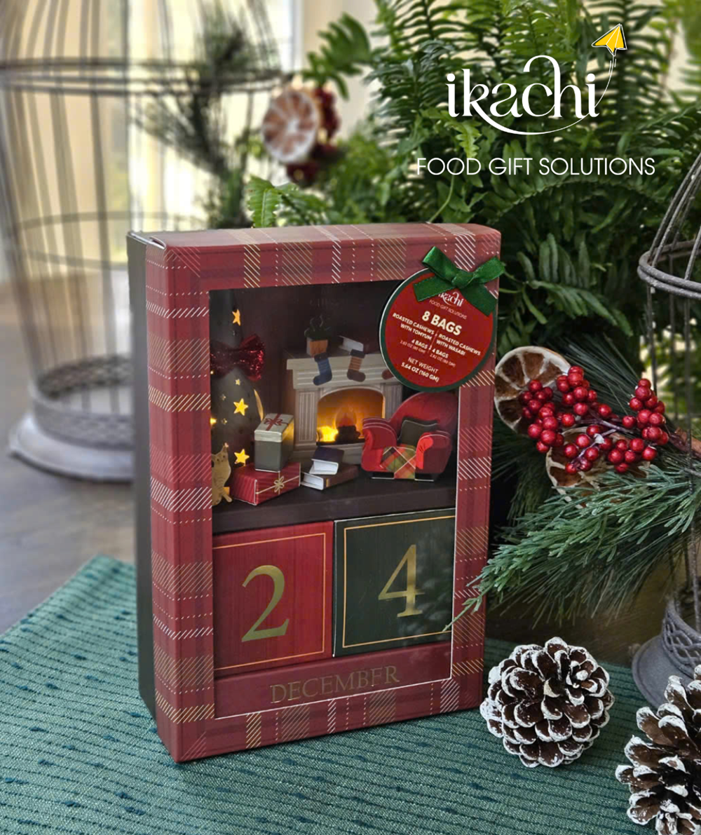 Set Quà Giáng sinh xanh &quot;Warm Christmas&quot; - Hộp lịch Noel, Quà tặng Noel ý nghĩa cho gia đình, doanh nghiệp