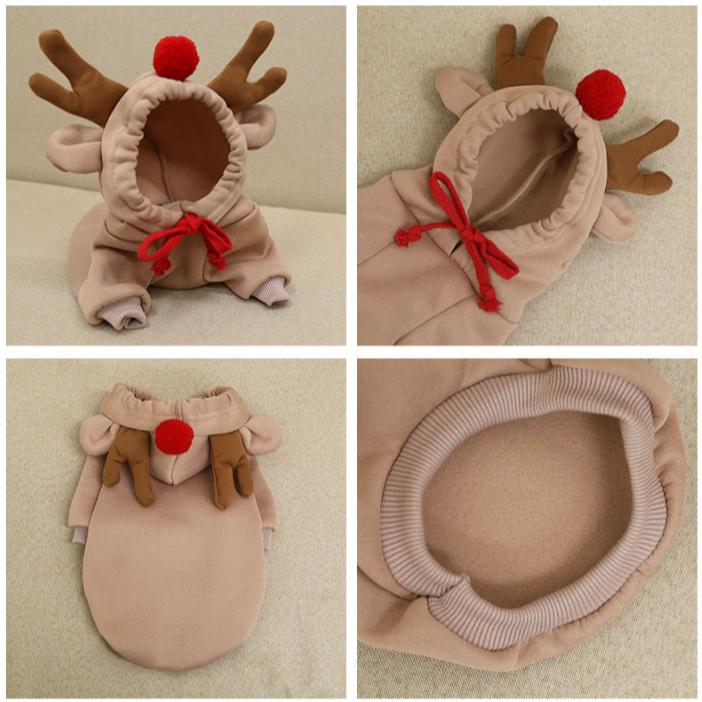 Áo hình ảnh trái cây CUTE cho Chó Mèo có mũ - Quần áo thú cưng (2 chân) Có size To