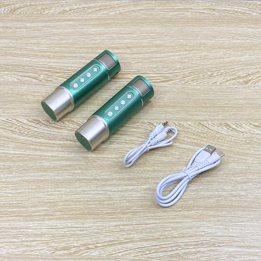 Loa Karaoke Bluetooth YS-215 Kèm 2 Micro Không Dây