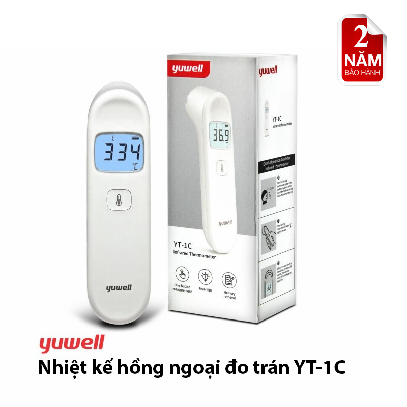 Nhiệt kế điện tử đo trán Yuwell YT-1C