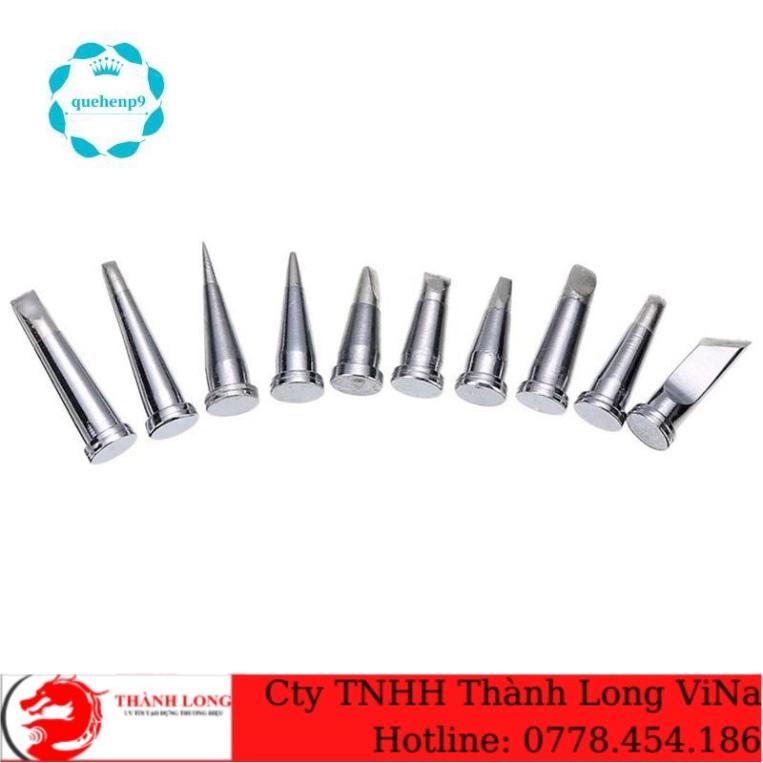 Bộ 10 Đầu Hàn Bền Cho Trạm Hàn Weller Wsd81 Wd1000 Wsp80 Wp80 Lt , LH 778.454.186