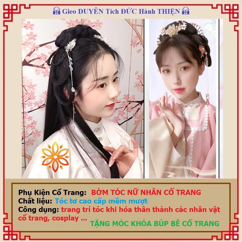Bờm tóc cổ trang nữ nhân mềm mịn - PHONG THỦY LIÊN HOA