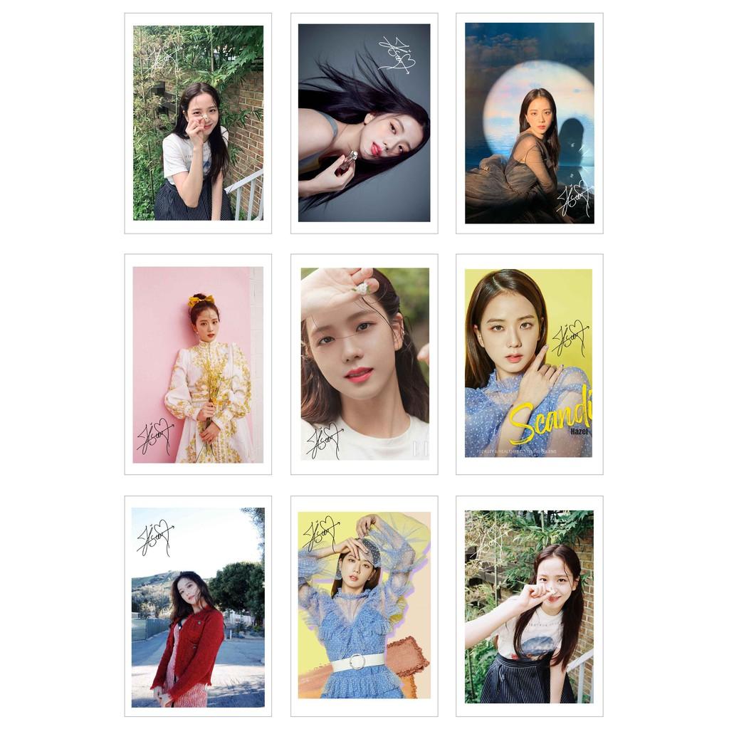 Lomo Card Ảnh JISOO BLACKPINK có chữ ký ( 54 ảnh