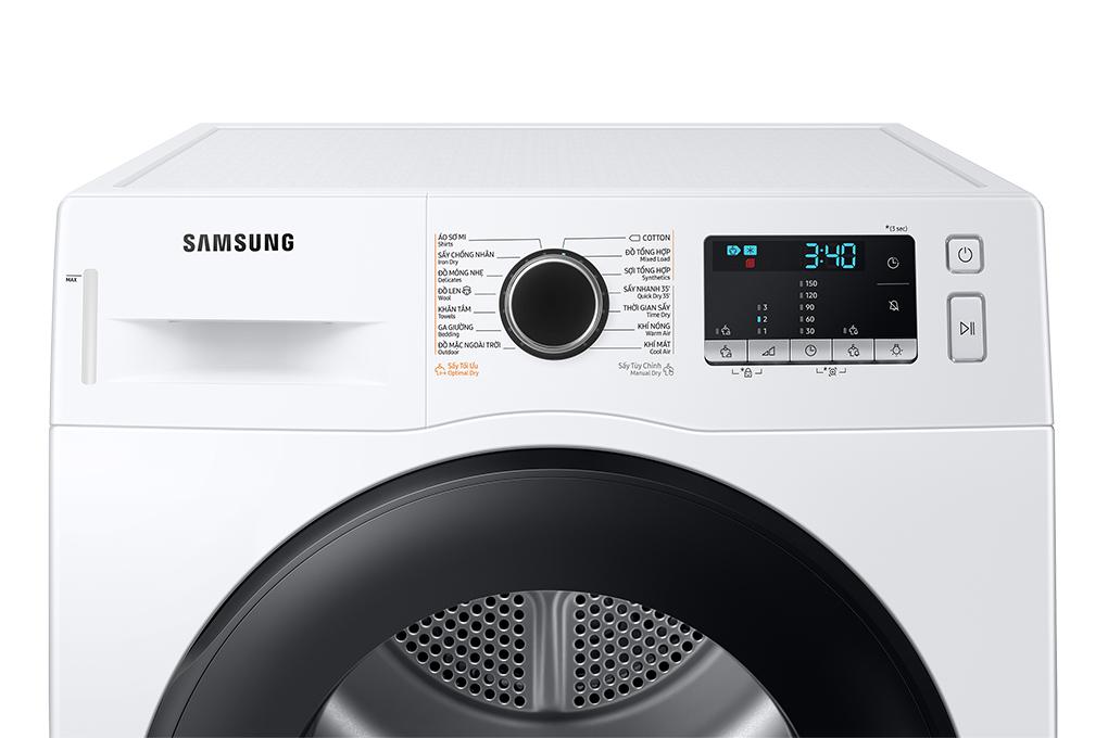 Máy sấy bơm nhiệt Samsung 9 Kg DV90TA240AE/SV - Hàng chính hãng - Giao toàn quốc