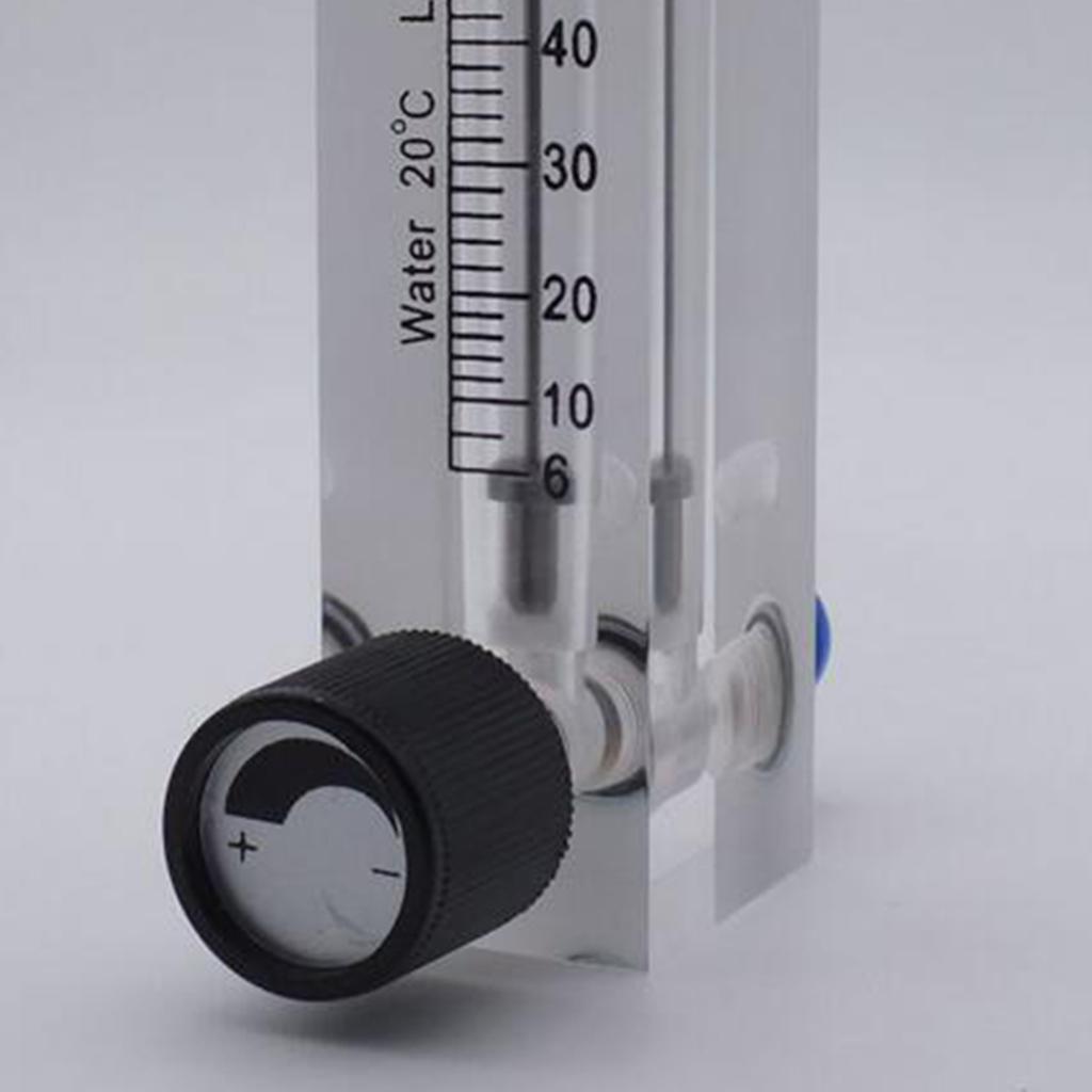 Máy đo Lưu Lượng Cánh Quạt Thủy Tinh 1 Cái Máy đo Lưu Lượng Nitơ 102mm Cho Oxy Trong Nước