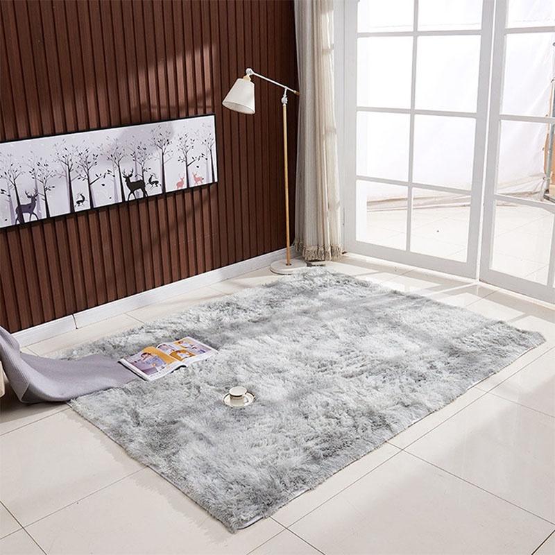 Thảm Lông Lót Sàn Chống Trượt Phong Cách Bắc Âu