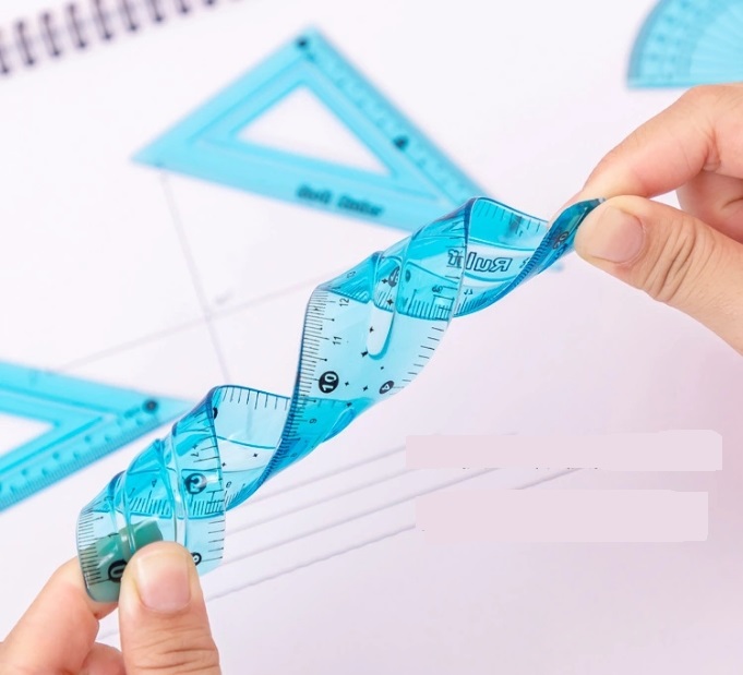 Bộ thước kẻ BZJ- 2025 cho các bé yêu