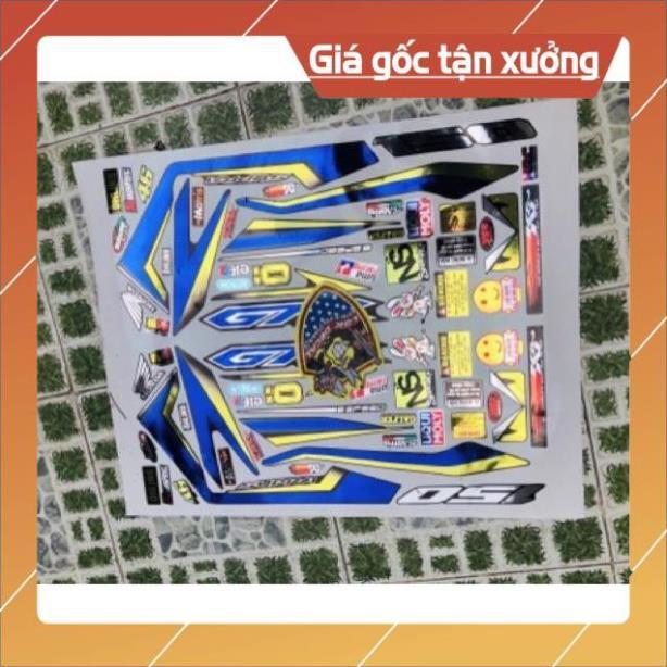 Tem rời winner 150 Crom chính hãng cao cấp ko bay màu