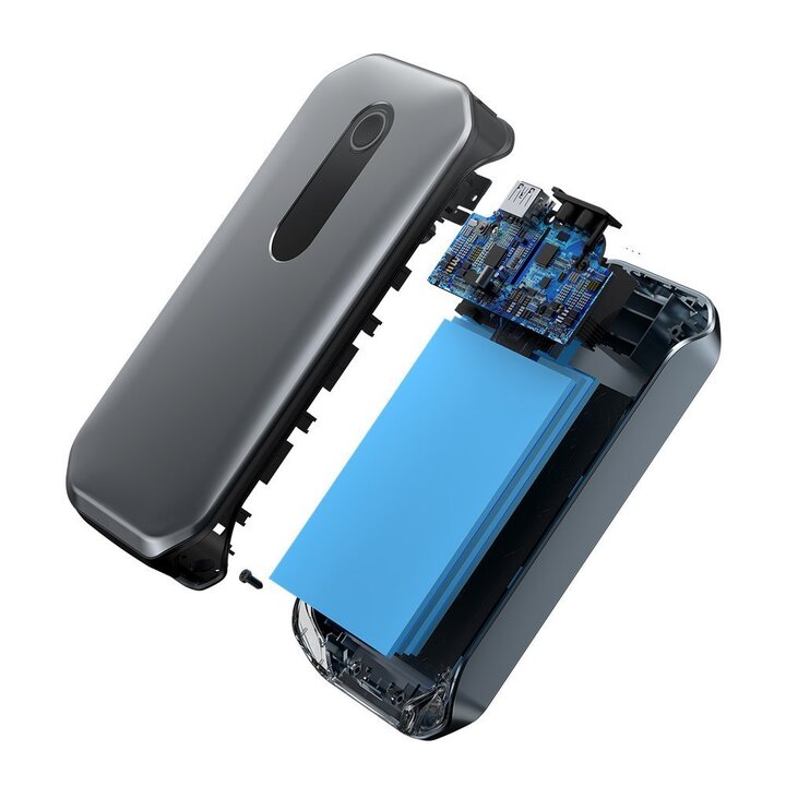 Bộ kích nô acquy kiêm sạc dự phòng 12000mAh Baseus CRJS03-01 - HÀNG CHÍNH HÃNG