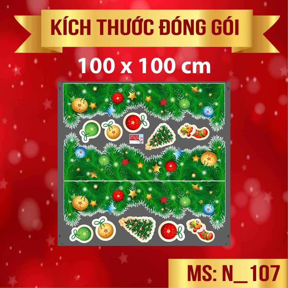 DECAL TRANG TRÍ GIÁNG SINH NOEL SỐ 99