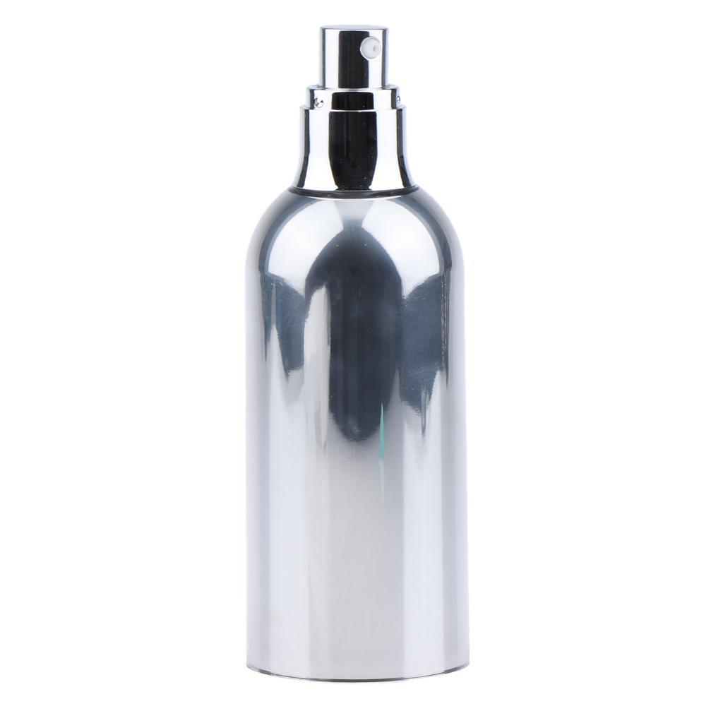 Empty face makeup cream container airless pump spray bottle sample bottle