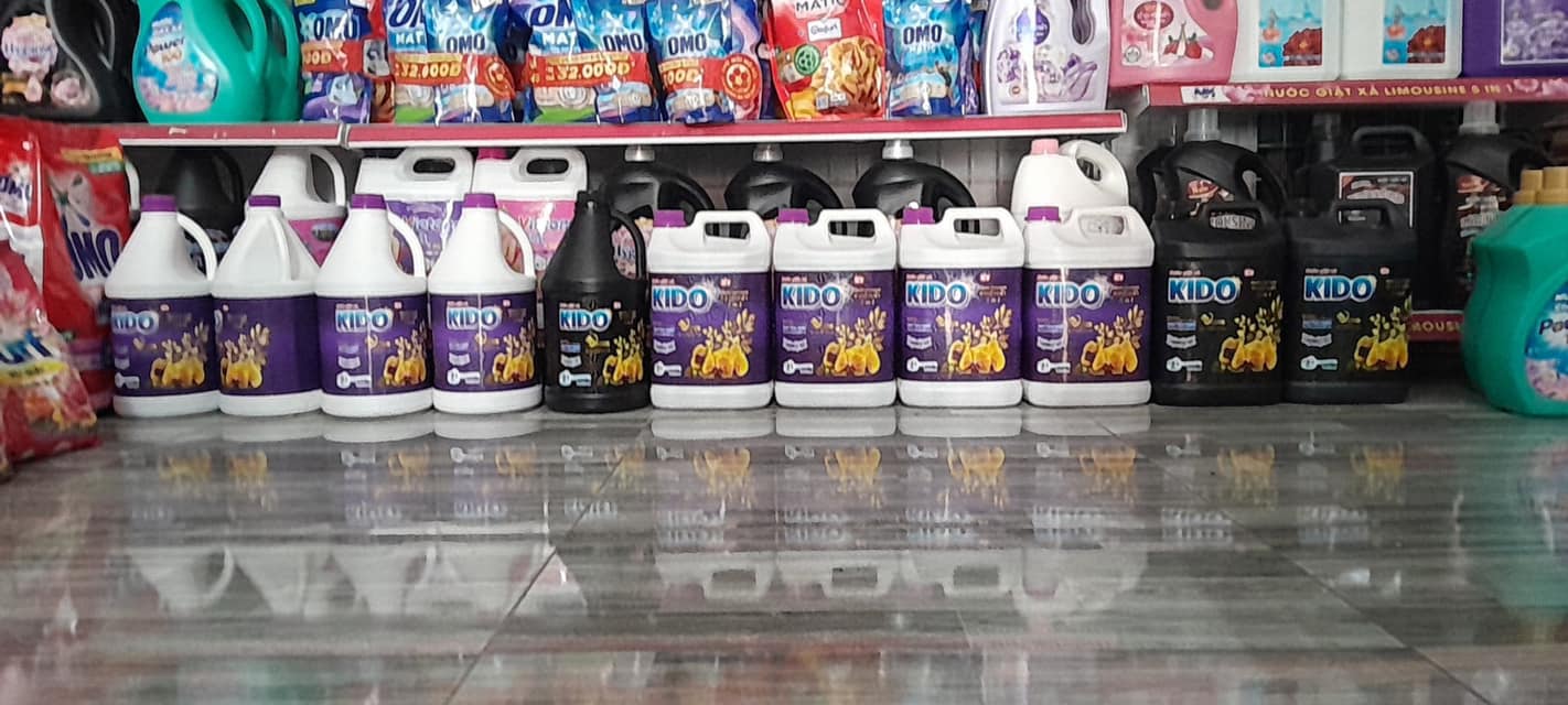 Nước Giặt Xả KIDO Lưu Hương Cá Ngựa Tím 5 Lít Lưu Hương 24 giờ