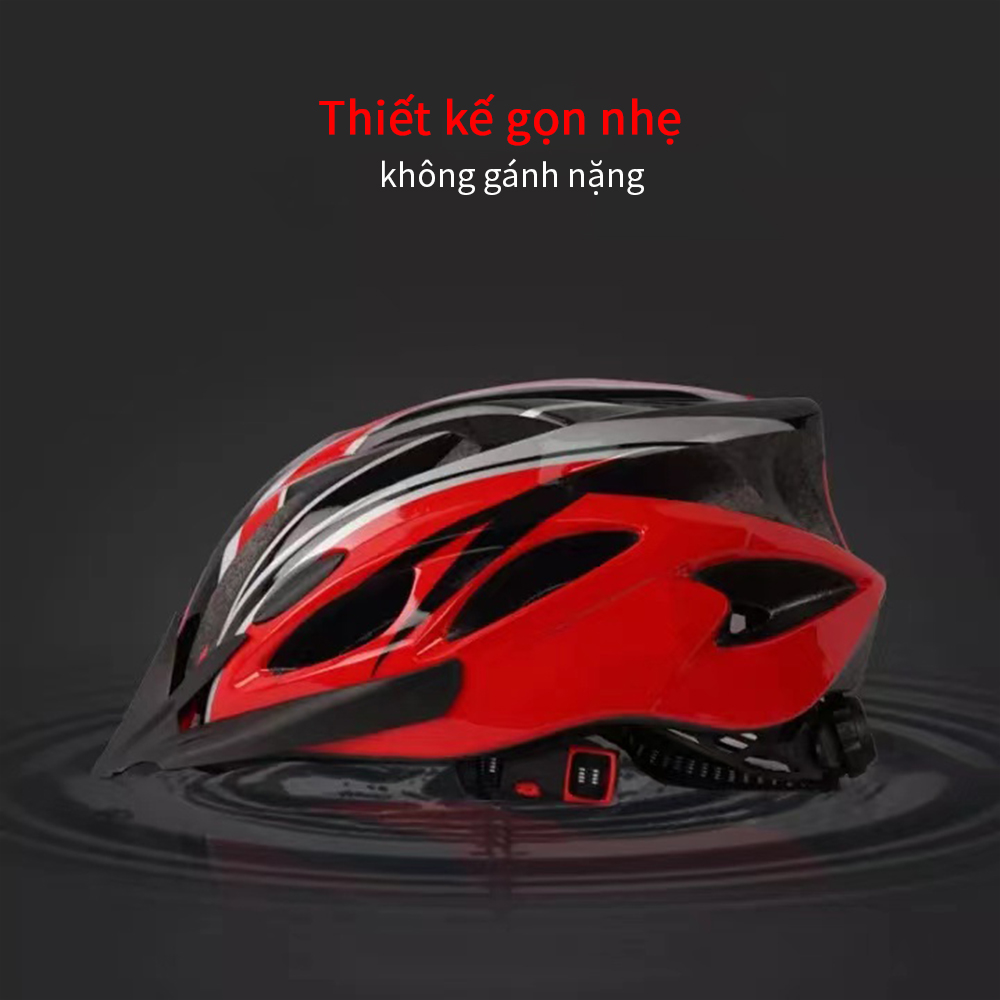 OneTwoFit Thoáng khí Siêu nhẹ 210g Mũ bảo hiểm xe đạp Mũ bảo hiểm xe đạp nam Mũ cứng