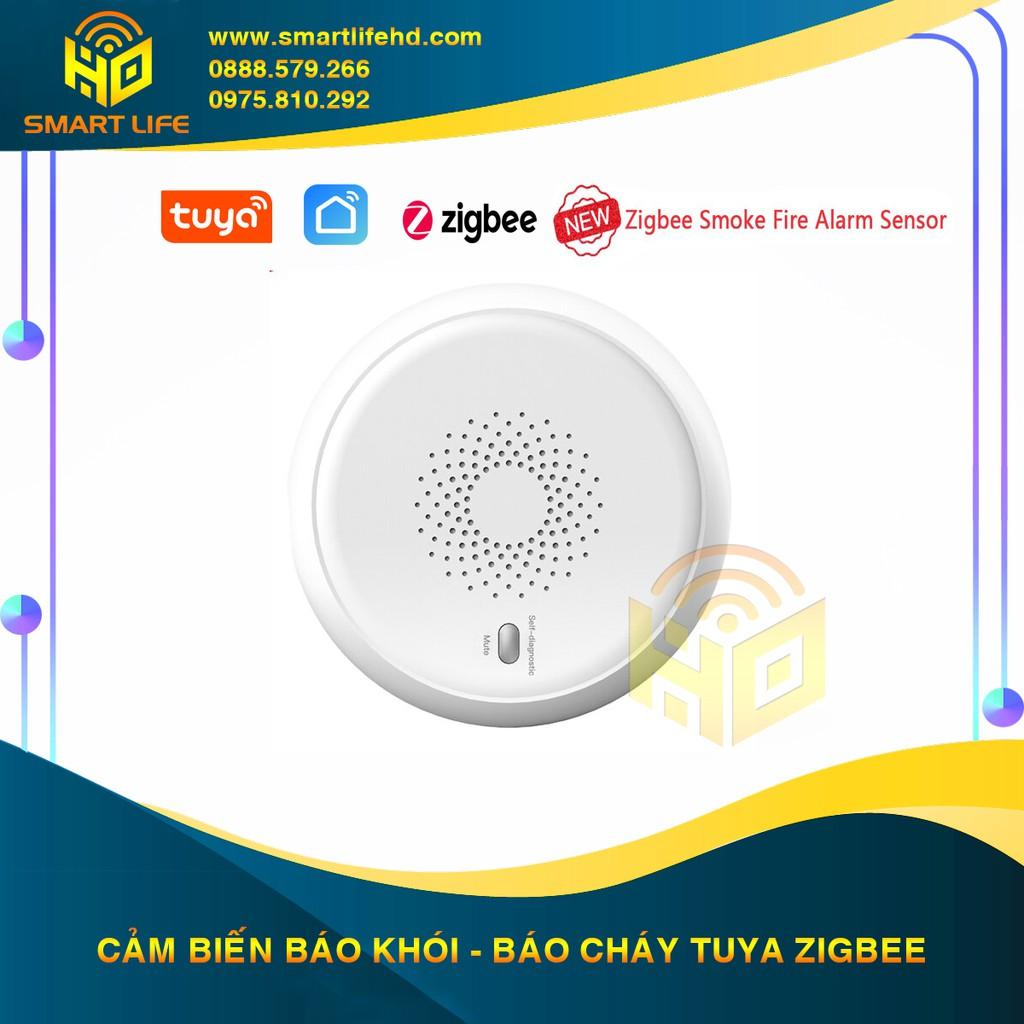 [Hàng chính hãng] Thiết Bị Báo Cháy - Cảm Biến Khói ZigBee - Cảm Biến Báo Động Gia Đình Thông Minh hệ Tuya/Smart Life - ZigBee-SS01