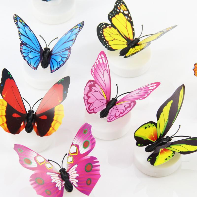 Đèn Ngủ Bướm Phát Sáng
