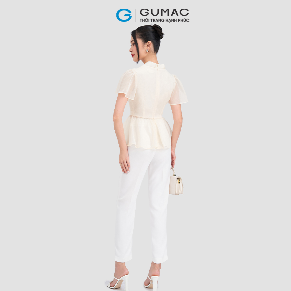 Áo peplum tay kiểu GUMAC AD03002