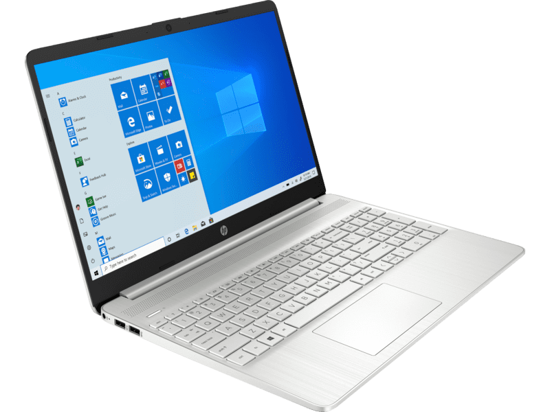 Máy Tính Xách Tay Laptop HP 15S-FQ4006TU 15.6" FHD  Core i7-1195G7 8GB RAM 256GB SSD Win 11 Natural Silver - Hàng Chính Hãng