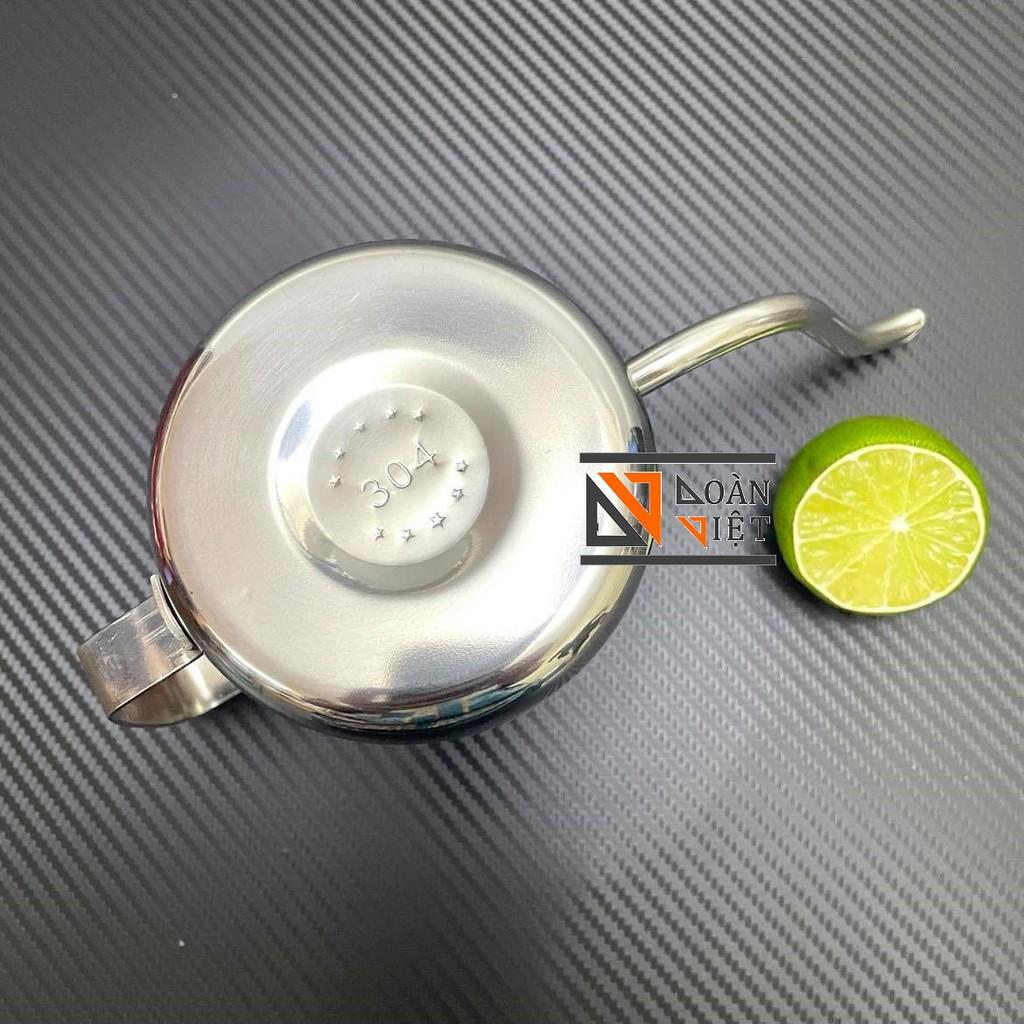 CA RÓT nước , rót trà, BÌNH trà - VÒI DÀI INOX SUS 304 CAO CẤP SIZE 600ml