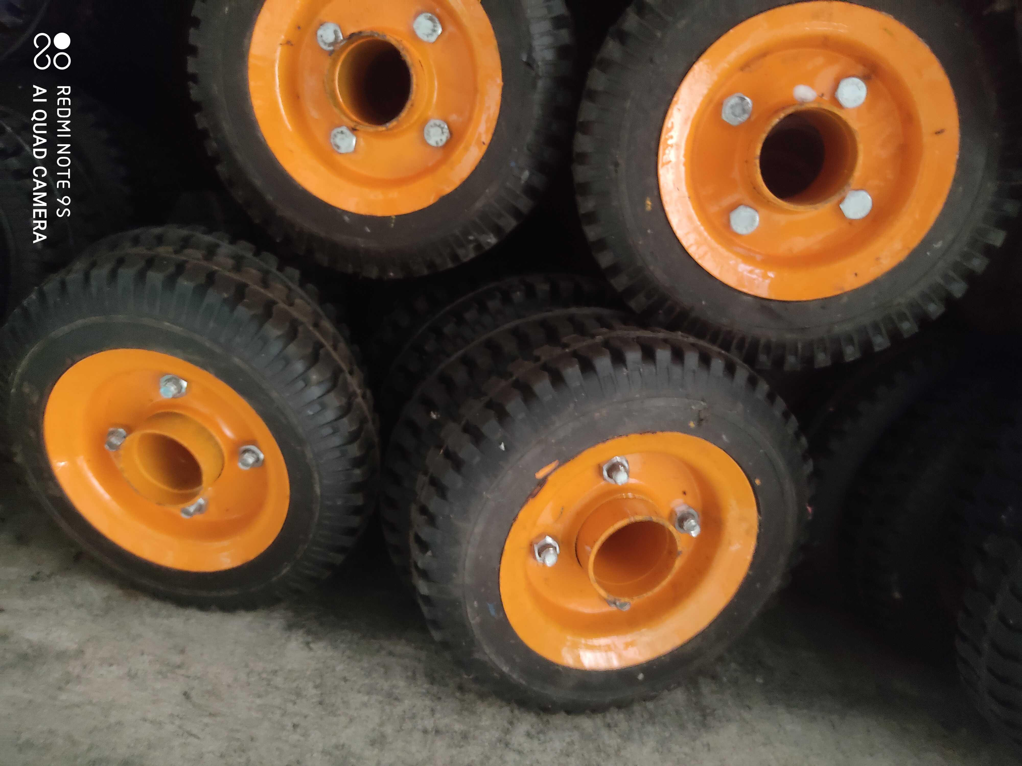 Bánh xe đẩy hàng vàng kich thước 20cm BXDHD20 bánh xe chịu tải cao siêu bền