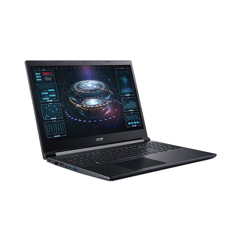 Laptop Acer Aspire 7 A715-42G-R4ST (NH.QAYSV.004) Đen (Cpu R5-5500U, Ram 8GB, Ssd 256gb Pcie, Vga 4G Gtx 1650, Win10, 15.6 inch FHD) - Hàng chính hãng