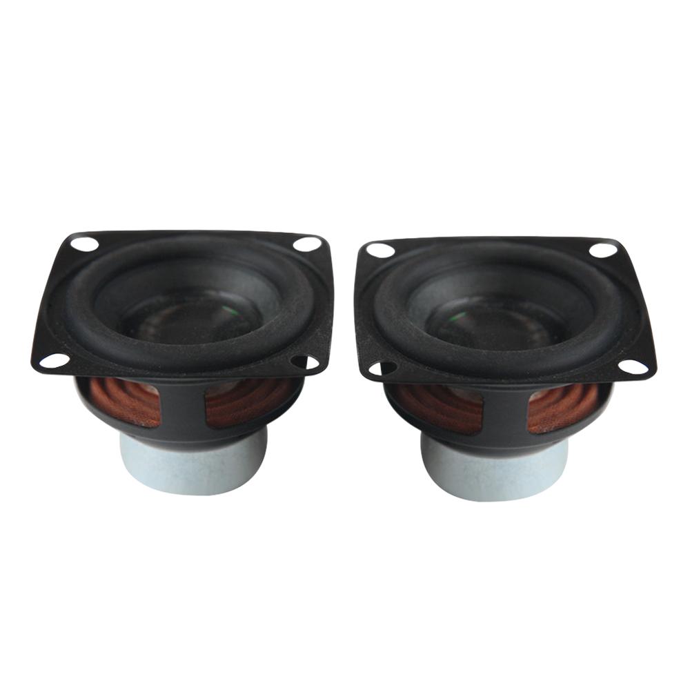 AIYIMA 2 Chiếc 2 Inch 52MM Loa Toàn Dải 6 Ohm Âm Thanh 10W Mini Neodymium Từ Tính viền Cao Su Loa Rạp Hát Tại Nhà