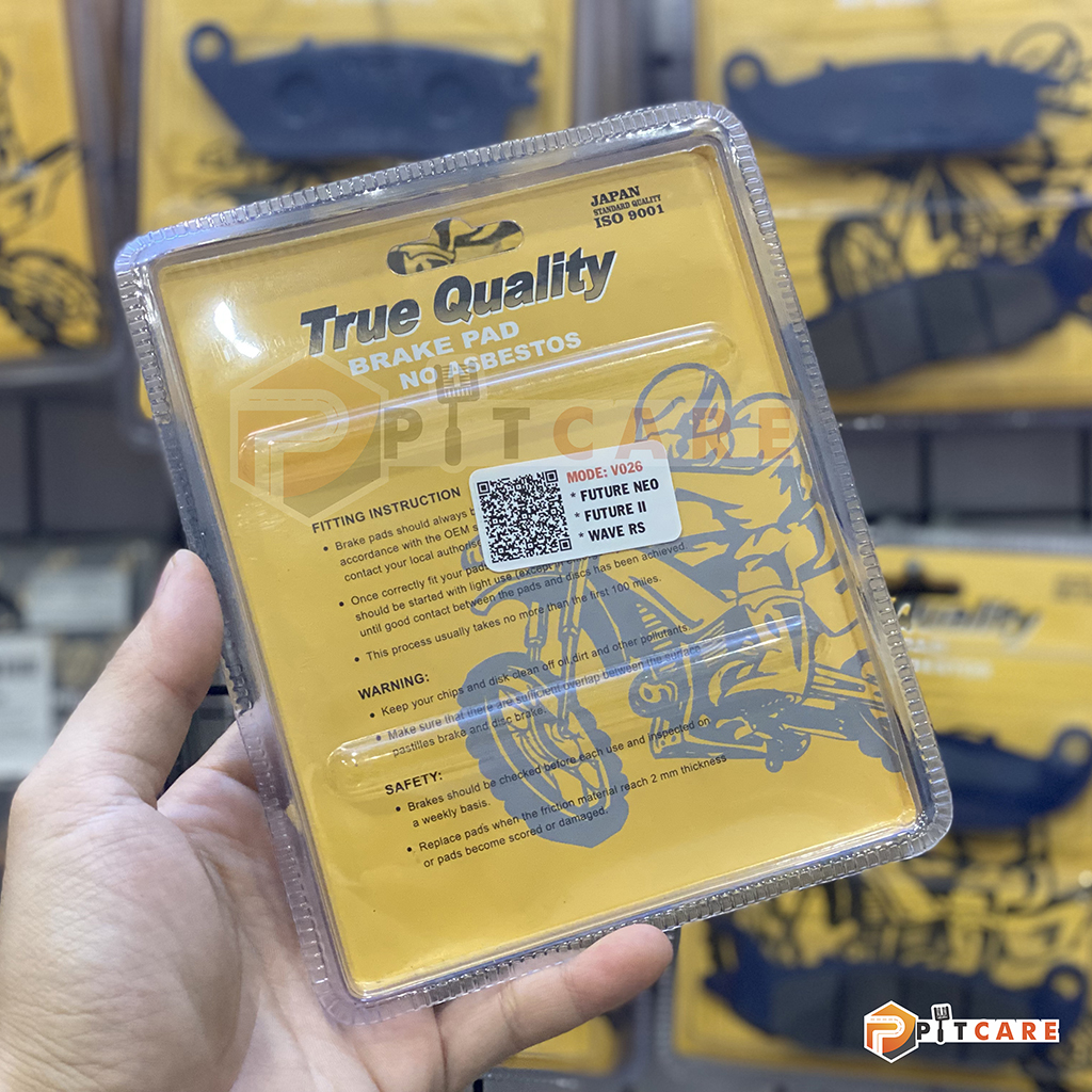 Bố Thắng Trước Xe Wave RS Future NEO Future II True Quality V026